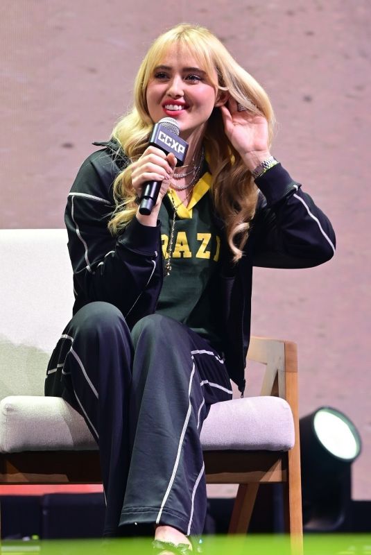 KATHRYN NEWTON at CCXP 2025 in Sao Paulo 12/04/2025