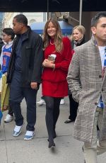 KELLY BENSIMON Leaves Knicks Game in New York 12/25/2025
