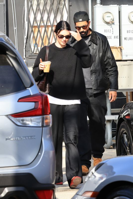 KENDALL JENNER and Ben Gorham at Architecture Bookstore Cafe inHollywood 12/17/2025