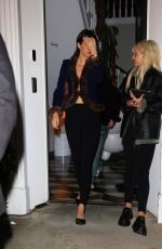 KENDALL JENNER Arrives at OBB Media Holiday Party in West Hollywood 12/13/2025