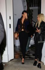 KENDALL JENNER Arrives at OBB Media Holiday Party in West Hollywood 12/13/2025