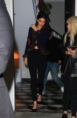 KENDALL JENNER Arrives at OBB Media Holiday Party in West Hollywood 12/13/2025