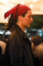 KENDALL JENNER Out for Dinner with Fincluding at Saffy