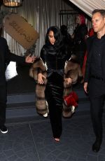KIM KARDASHIAN Celebrates Holidays with SKIMS Team at Hyde Nightclub in West Hollywood 12/19/2025