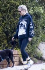 KRISTEN STEWART and DYLAN MEYER Out for Morning Walk with Their Dog in Los Feliz 12/28/2025