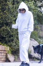 KRISTEN STEWART and DYLAN MEYER Out for Morning Walk with Their Dog in Los Feliz 12/28/2025