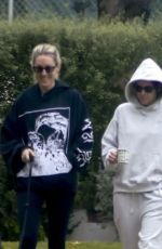 KRISTEN STEWART and DYLAN MEYER Out for Morning Walk with Their Dog in Los Feliz 12/28/2025