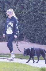 KRISTEN STEWART and DYLAN MEYER Out with Their Dog in Los Feliz 12/22/2025