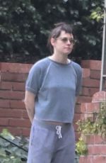 KRISTEN STEWART and DYLAN MEYER Out with Their Dog in Los Feliz 12/30/2025