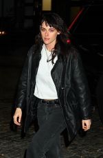 KRISTEN STEWART Night Out in Manhattan 11/30/2025