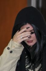 KYLIE JENNER Leaves Sushi Park Restaurant in West Hollywood 12/16/2025