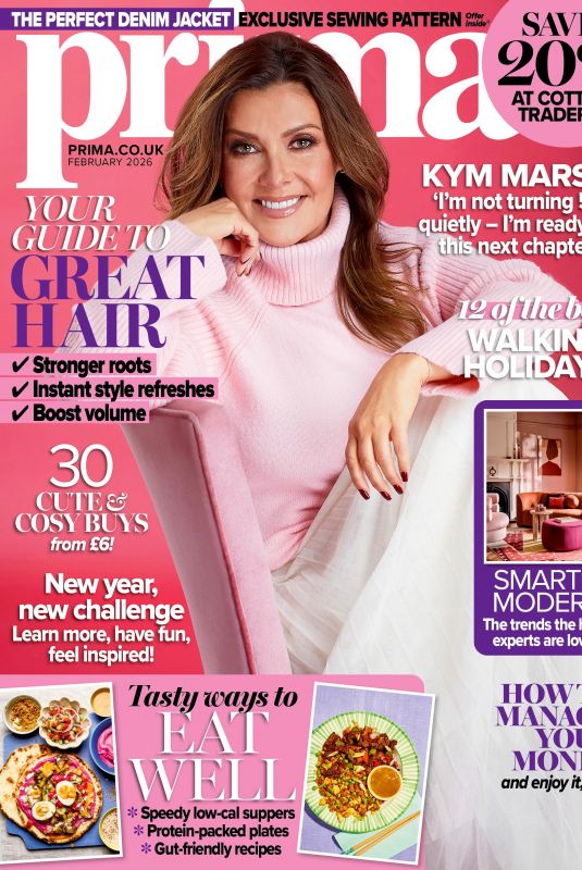 KYM MARSH for Prima UK, February 2026