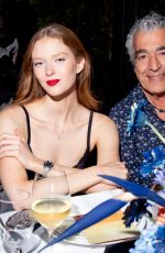 LARSEN THOMPSON at Omega Dinner Celebrating Seamaster Planet Ocean Collection in Miami 12/01/2025