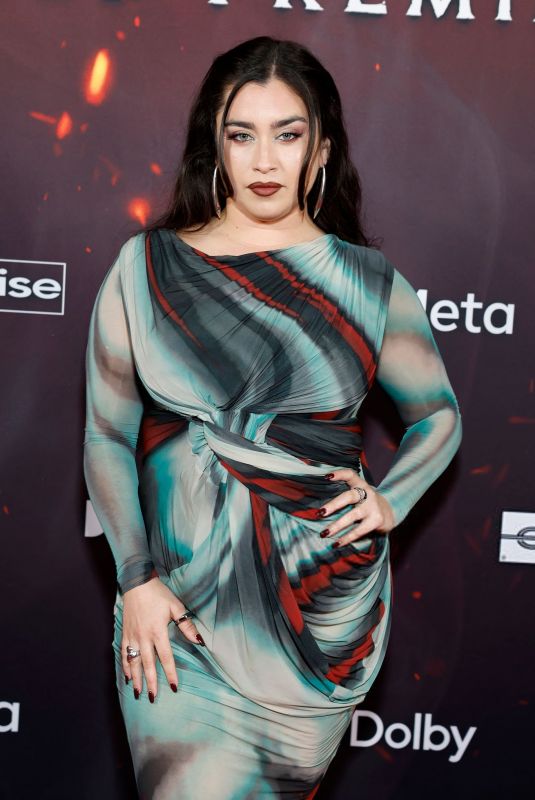 LAUREN JAREGUI at Avatar: Fire And Ash World Premiere 12/01/2025