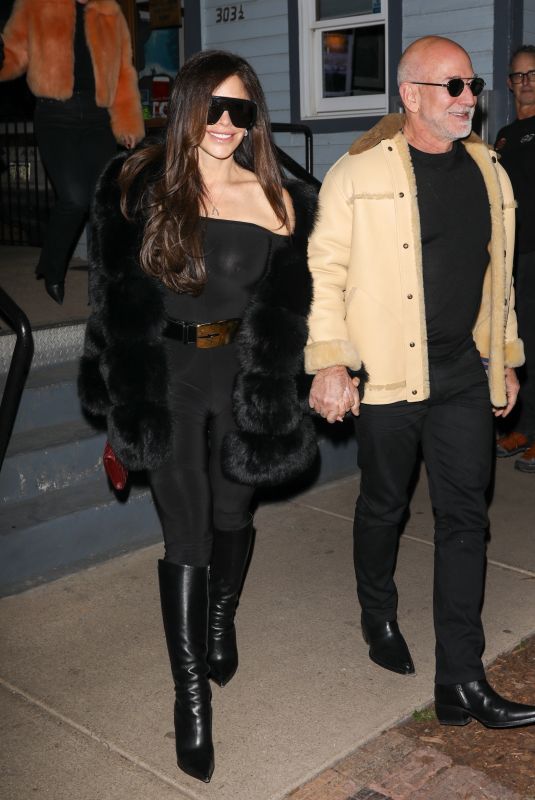 LAUREN SANCHEZ and Jeff Bezos Out for Date Night in Aspen 12/23/2025
