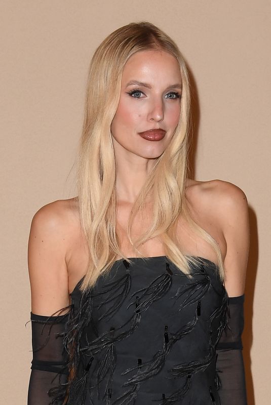 LEONIE HANNE at Brunello, Il Visionario Garbato Red Carpet Premiere at Cinecitta in Rome 12/04/2025