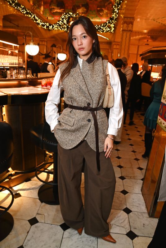 LILY CHEE at Brunello Cucinelli A Visionary Dream You Can Touch Unveiling at Harrods in London 12/01/2025