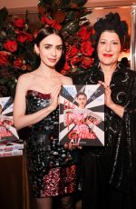 LILY COLLINS at Assouline Celebration of the Book Emily in Paris: The Fashion Guide in New York City 12/09/2025