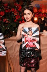 LILY COLLINS at Assouline Celebration of the Book Emily in Paris: The Fashion Guide in New York City 12/09/2025