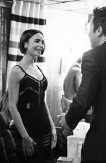 LILY COLLINS at Tonight Show Starring Jimmy Fallon 12/09/2025