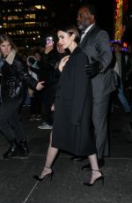 LILY COLLINS Leaves Tonight Show Studios in New York City 12/09/2025
