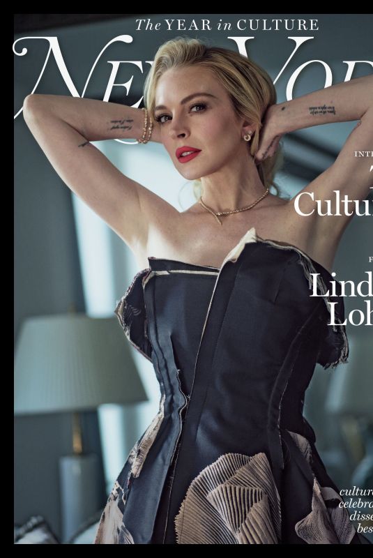LINDSAY LOHAN for New York Magazine: The Culturati 50, December 2025