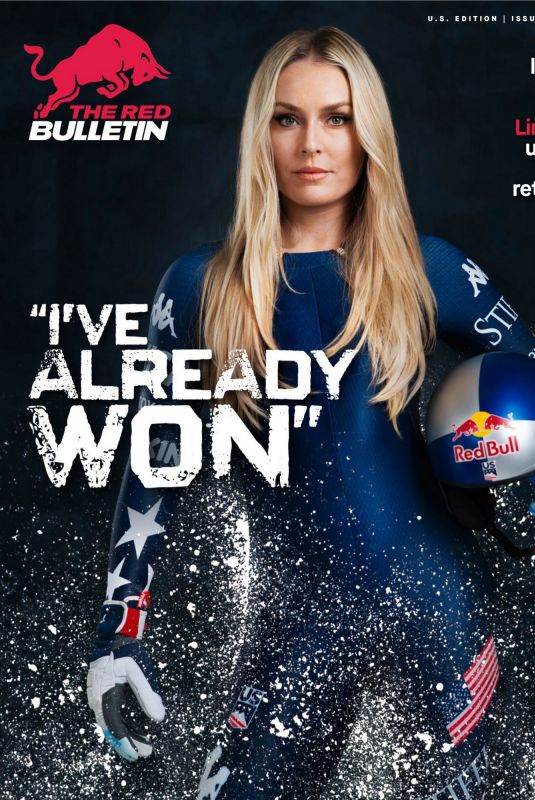 LINDSEY VONN in The Red Bulletin USA - Issue 04, 2025