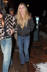 LINDSEY VONN Night Out in Aspen 12/27/2025