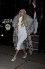LINDSEY VONN Out for Christmas Dinner at Casa Tua in Aspen 12/25/2025