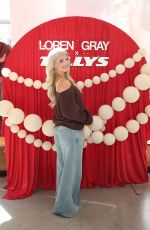 LOREN GRAY at Loren Gray x Tillys Collection Meet & Greet in Irvine 12/06/2025