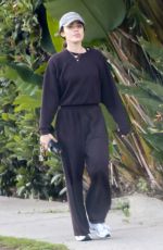 LUCY HALE Heading to Le Pain Quotidien in Studio City 12/27/2025