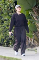 LUCY HALE Heading to Le Pain Quotidien in Studio City 12/27/2025