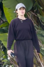 LUCY HALE Heading to Le Pain Quotidien in Studio City 12/27/2025