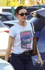 LUCY HALE Out Shopping at Erewhon Market in Studio City 12/21/2025