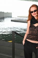 MADELAINE PETSCH Visits Louvre Abu Dhabi ahead of Formula 1 Etihad Airways Abu Dhabi Grand Prix 12/06/2025