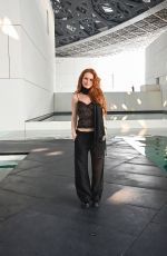 MADELAINE PETSCH Visits Louvre Abu Dhabi ahead of Formula 1 Etihad Airways Abu Dhabi Grand Prix 12/06/2025