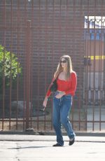 MARGOT ROBBIE Out for Festive Christmas Brunch in Venice Beach 12/19/2025