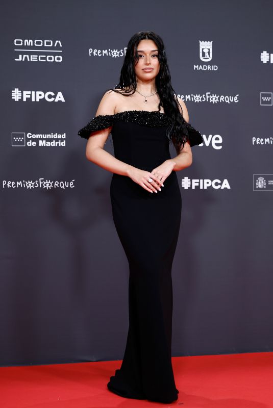 MARTA DIAZ at 31st Jose Maria Forque Awards in Madrid 12/13/2025