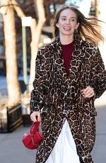 MAYA HAWKE Arrives at Good Morning America in New York City 12/18/2025