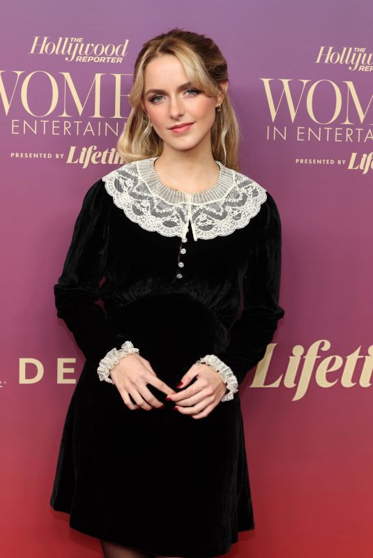MCKENNA GRACE at The Hollywood Reporter’s Annual Women in Entertainment Gala in Beverly Hills 12/03/2025