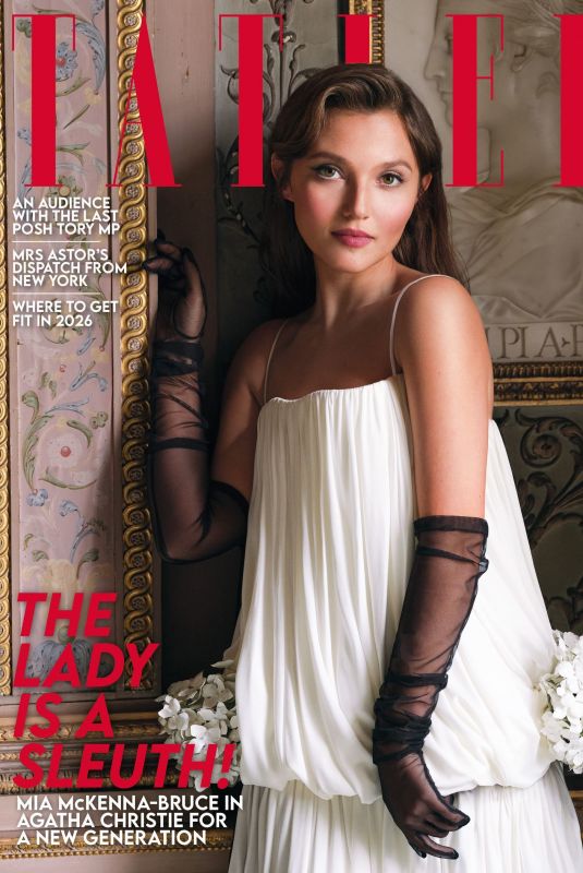 MIA MCKENNA-BRUCE for Tatle Magazine, February 2026