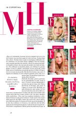 MICHELLE HUNZIKER in F Magazine, December 2025