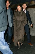 MILA KUNIS Leaves Tonight Show in New York 12/08/2025
