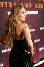 MILEY CYRUS at Avatar: Fire and Ash World Premiere in Hollywood 12/01/2025