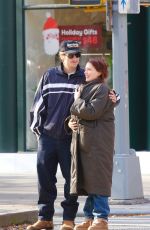 MILLIE BOBBY BROWN and Jake Bongiovi Out in New York City 12/07/2025