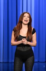 MILLIE BOBBY BROWN at Tonight Show Starring Jimmy Fallon 12/07/2025