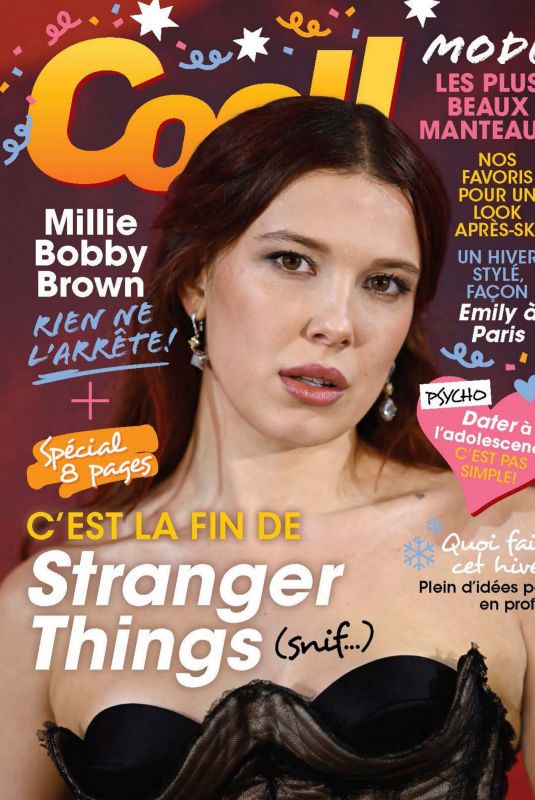 MILLIE BOBBY BROWN in Cool Canada Magazine, January/February 2026
