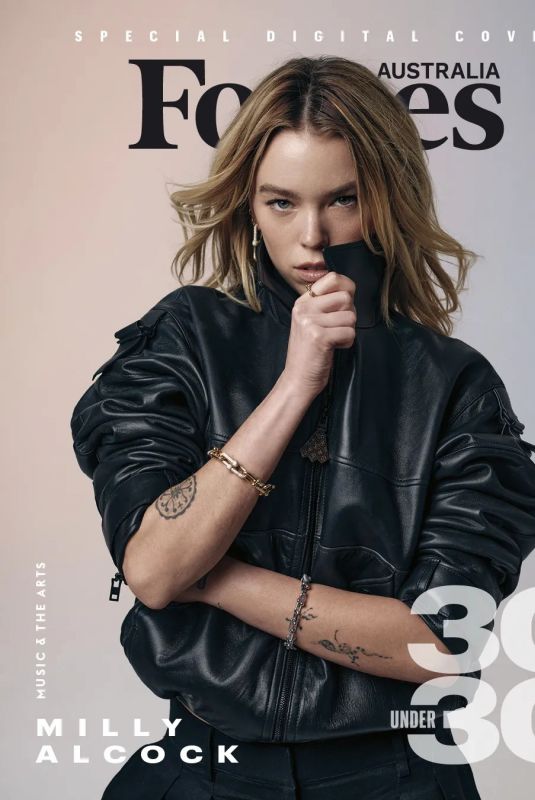 MILLY ALCOCK for Forbes Australia, December 2025