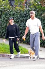 MINKA KELLY and Dan Reynolds out for Lunch with Their Dog in Los Angeles 12/23/2025