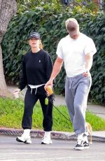 MINKA KELLY and Dan Reynolds out for Lunch with Their Dog in Los Angeles 12/23/2025
